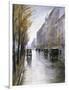 The Tiergartenstrasse, Berlin-Lesser Ury-Framed Giclee Print