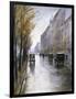 The Tiergartenstrasse, Berlin-Lesser Ury-Framed Giclee Print