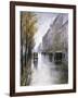 The Tiergartenstrasse, Berlin-Lesser Ury-Framed Giclee Print