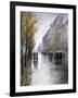 The Tiergartenstrasse, Berlin-Lesser Ury-Framed Giclee Print