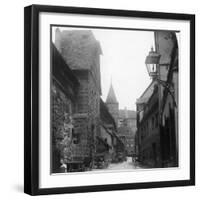 The Tiergartnertor, Nuremberg, Germany, C1900s-Wurthle & Sons-Framed Photographic Print