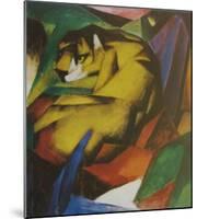 The Tiger, 1912-Franz Marc-Mounted Art Print