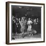 The Tiger Getting Expert Instructions from the Lady, During Charleston Party-Martha Holmes-Framed Photographic Print