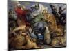 The Tiger Hunt, 1616-Peter Paul Rubens-Mounted Art Print