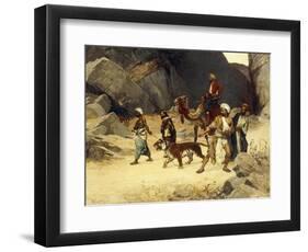 The Tiger Hunt, 1896-Rudolphe Ernst-Framed Giclee Print