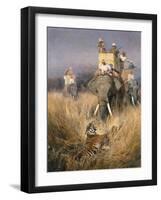 The Tiger Shoot-William Woodhouse-Framed Giclee Print