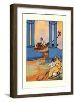 The Tiger Went Next-John R. Neill-Framed Art Print