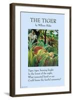 The Tiger-William Blake-Framed Art Print
