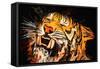 The Tiger-Rabi Khan-Framed Stretched Canvas