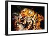 The Tiger-Rabi Khan-Framed Art Print