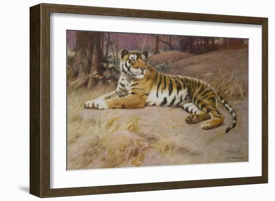 The Tiger-John Charles Dollman-Framed Giclee Print