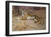 The Tiger-John Charles Dollman-Framed Giclee Print