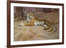 The Tiger-John Charles Dollman-Framed Giclee Print