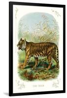 The Tiger-null-Framed Art Print