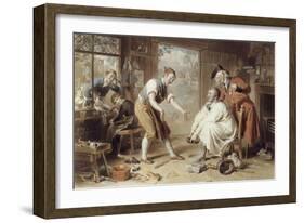 The Tight Shoe-Henry James Richter-Framed Giclee Print