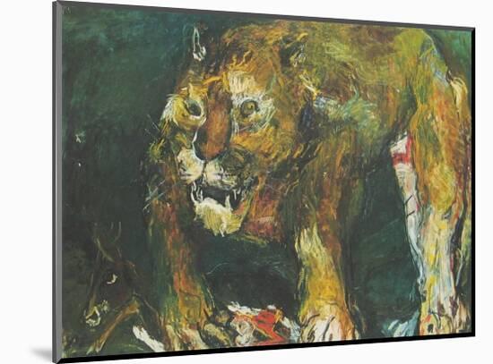 The Tigon-Oskar Kokoschka-Mounted Art Print