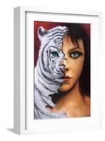 The Tigress-Jim Warren-Framed Premium Giclee Print