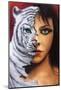 The Tigress-Jim Warren-Mounted Premium Giclee Print