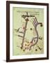 The Tigris and the Euphrates from a Geographical Atlas-Al Istalhry-Framed Giclee Print