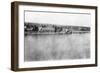 The Tigris River from the 31st British General Hospital, Baghdad, Mesopotamia, WWI, 1918-null-Framed Giclee Print