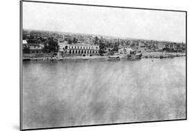The Tigris River from the 31st British General Hospital, Baghdad, Mesopotamia, WWI, 1918-null-Mounted Giclee Print