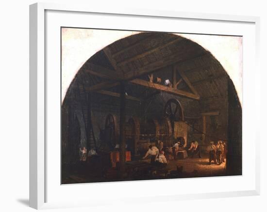 The Tilt Forge, C1845-1866-Godfrey Sykes-Framed Giclee Print