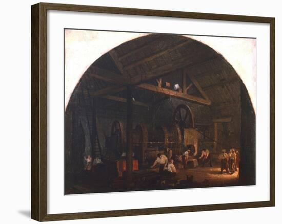 The Tilt Forge, C1845-1866-Godfrey Sykes-Framed Giclee Print