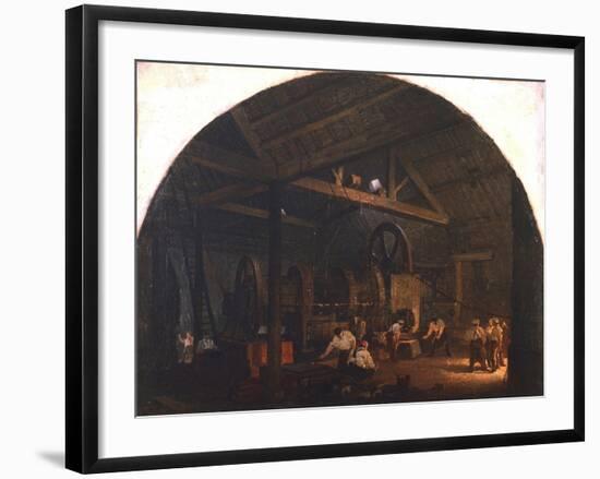 The Tilt Forge, C1845-1866-Godfrey Sykes-Framed Giclee Print