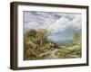 The Timber Waggon, 1872-John Linnell-Framed Giclee Print