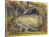 The Timber Wain, C.1833-34 (W/C and Gouache on Paper)-Samuel Palmer-Stretched Canvas