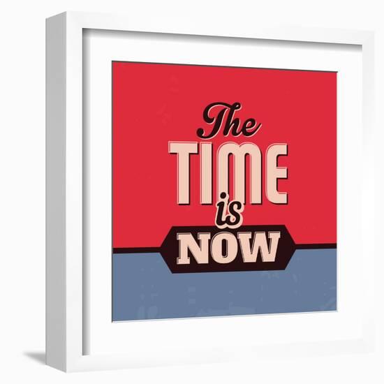 The Time Is Now 1-Lorand Okos-Framed Art Print