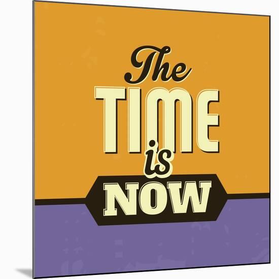 The Time Is Now-Lorand Okos-Mounted Art Print