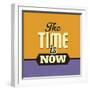 The Time Is Now-Lorand Okos-Framed Art Print