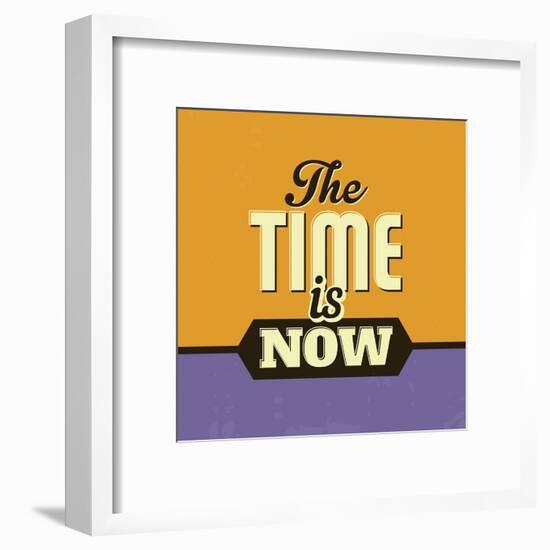 The Time Is Now-Lorand Okos-Framed Art Print