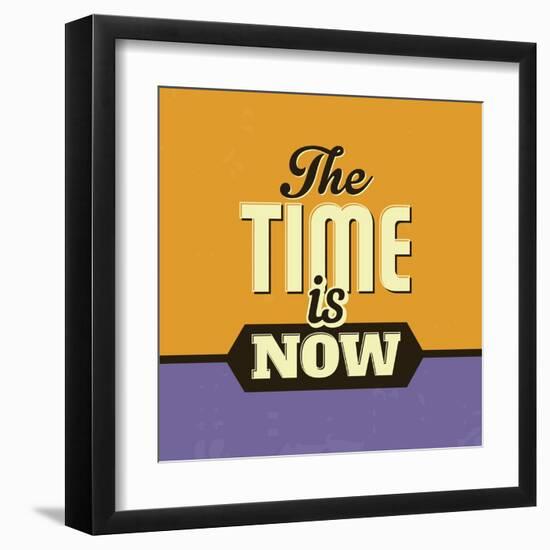The Time Is Now-Lorand Okos-Framed Art Print