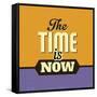The Time Is Now-Lorand Okos-Framed Stretched Canvas