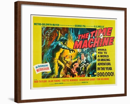 The Time Machine, 1960-null-Framed Giclee Print