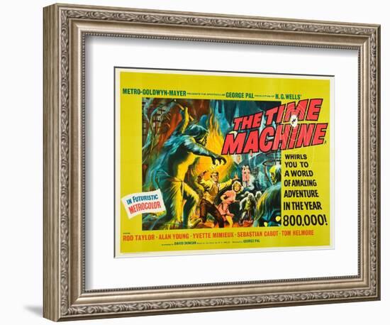 The Time Machine, 1960-null-Framed Giclee Print