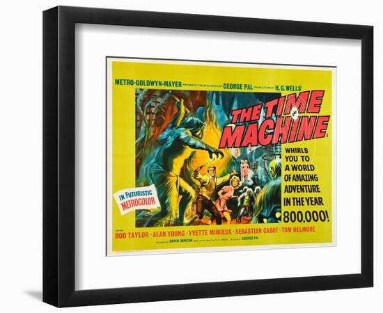 The Time Machine, 1960-null-Framed Giclee Print