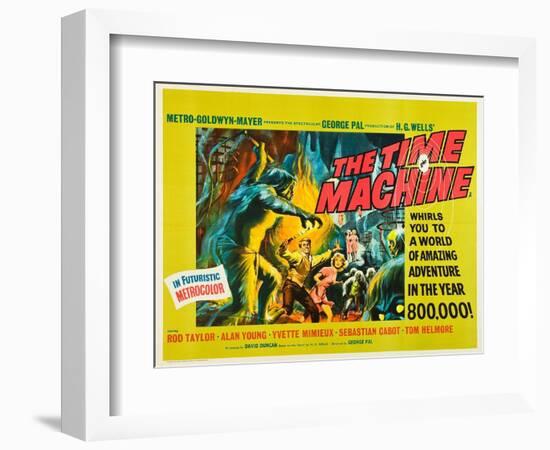 The Time Machine, 1960-null-Framed Giclee Print