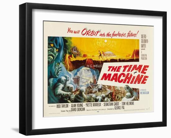 The Time Machine, 1960-null-Framed Giclee Print