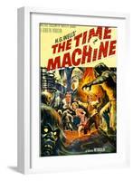 The Time Machine, From Left: Yvette Mimieux, Rod Taylor, 1960-null-Framed Art Print