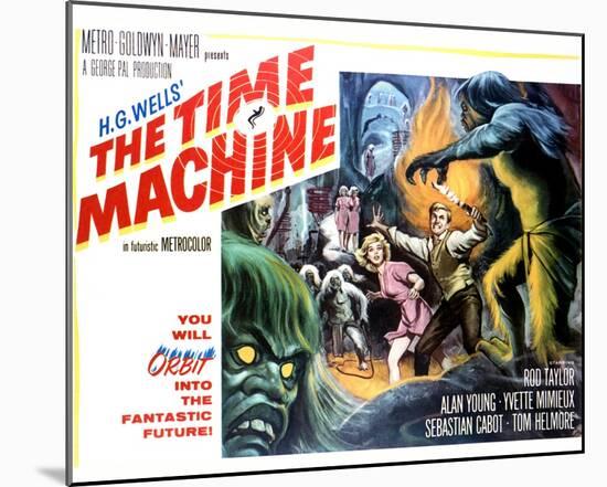 The Time Machine - Lobby Card Reproduction-null-Mounted Photo