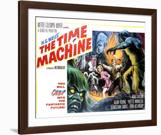 The Time Machine - Lobby Card Reproduction-null-Framed Photo