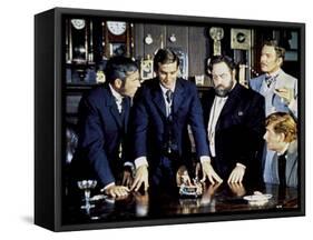 The Time Machine, Whit Bissell, Rod Taylor, Sebastian Cabot, Tom Helmore, 1960-null-Framed Stretched Canvas