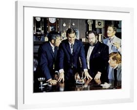 The Time Machine, Whit Bissell, Rod Taylor, Sebastian Cabot, Tom Helmore, 1960-null-Framed Photo