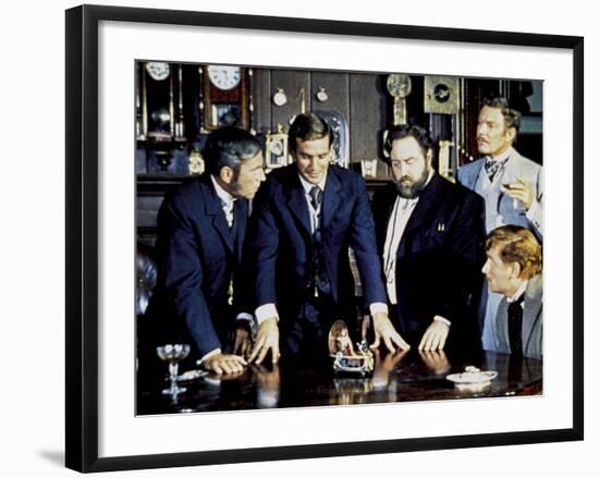 The Time Machine, Whit Bissell, Rod Taylor, Sebastian Cabot, Tom Helmore, 1960-null-Framed Photo