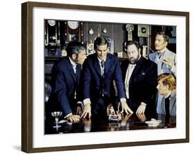 The Time Machine, Whit Bissell, Rod Taylor, Sebastian Cabot, Tom Helmore, 1960-null-Framed Photo