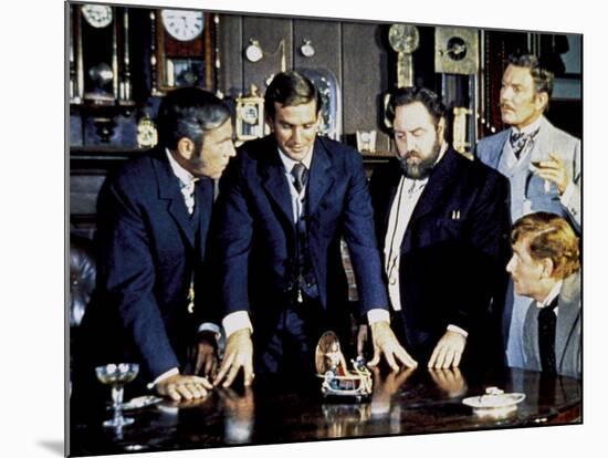 The Time Machine, Whit Bissell, Rod Taylor, Sebastian Cabot, Tom Helmore, 1960-null-Mounted Photo