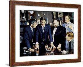 The Time Machine, Whit Bissell, Rod Taylor, Sebastian Cabot, Tom Helmore, 1960-null-Framed Photo